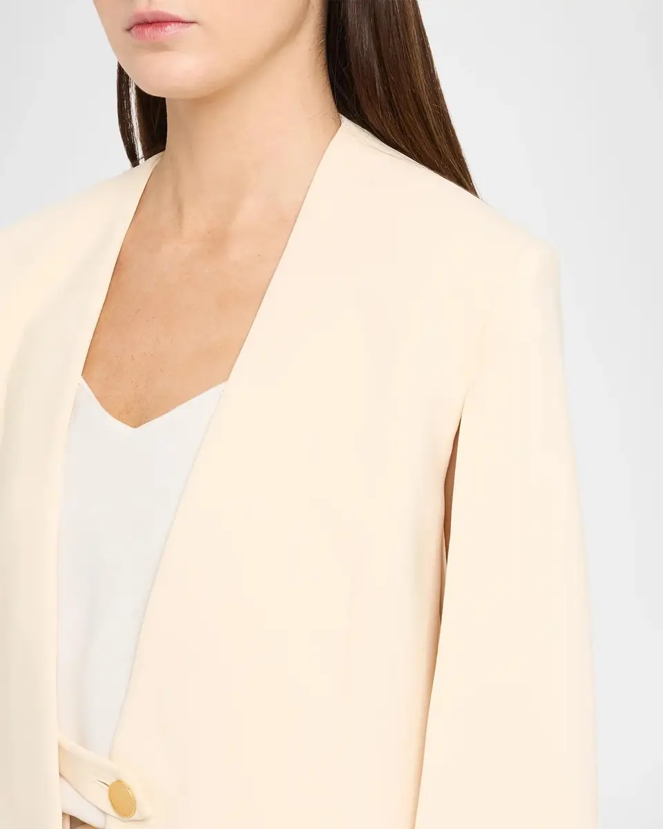 Alberta Ferretti Single-Breasted Slit Sleeve Tailored Jacket | Thumbnail 5 Alberta Ferretti Single-Breasted Slit Sleeve Tailored Jacket | Thumbnail 5
