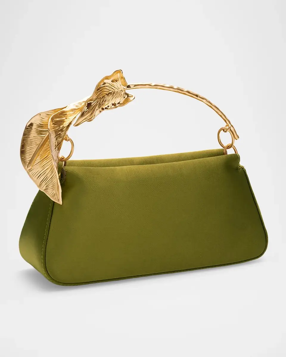 Cult Gaia Calla Lily Satin Top-Handle Bag | Thumbnail 6 Cult Gaia Calla Lily Satin Top-Handle Bag | Thumbnail 6