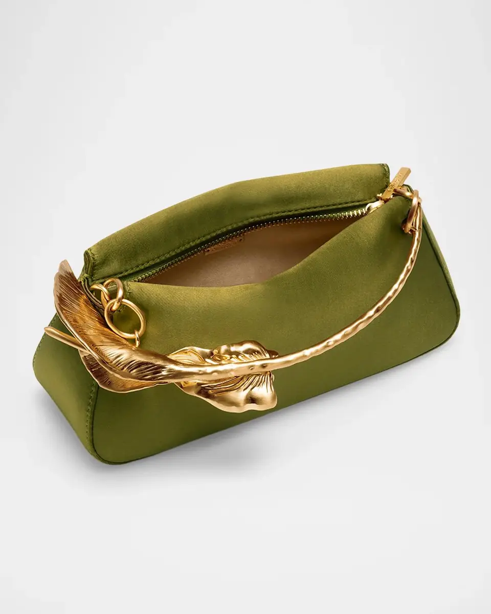 Cult Gaia Calla Lily Satin Top-Handle Bag | Thumbnail 7 Cult Gaia Calla Lily Satin Top-Handle Bag | Thumbnail 7