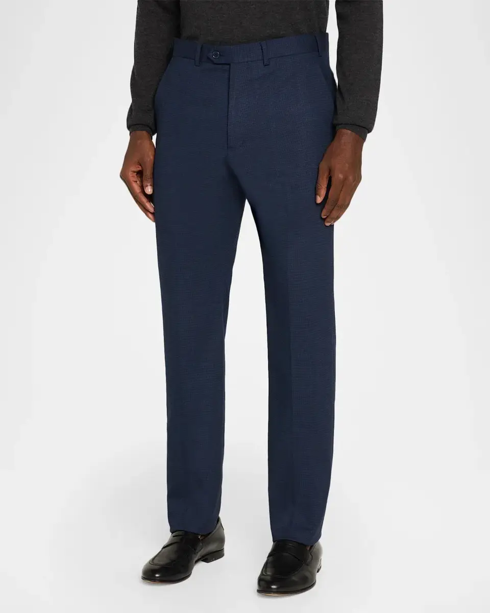 Emporio Armani Men's Virgin Wool-Blend Pants | Thumbnail 4 Emporio Armani Men's Virgin Wool-Blend Pants | Thumbnail 4
