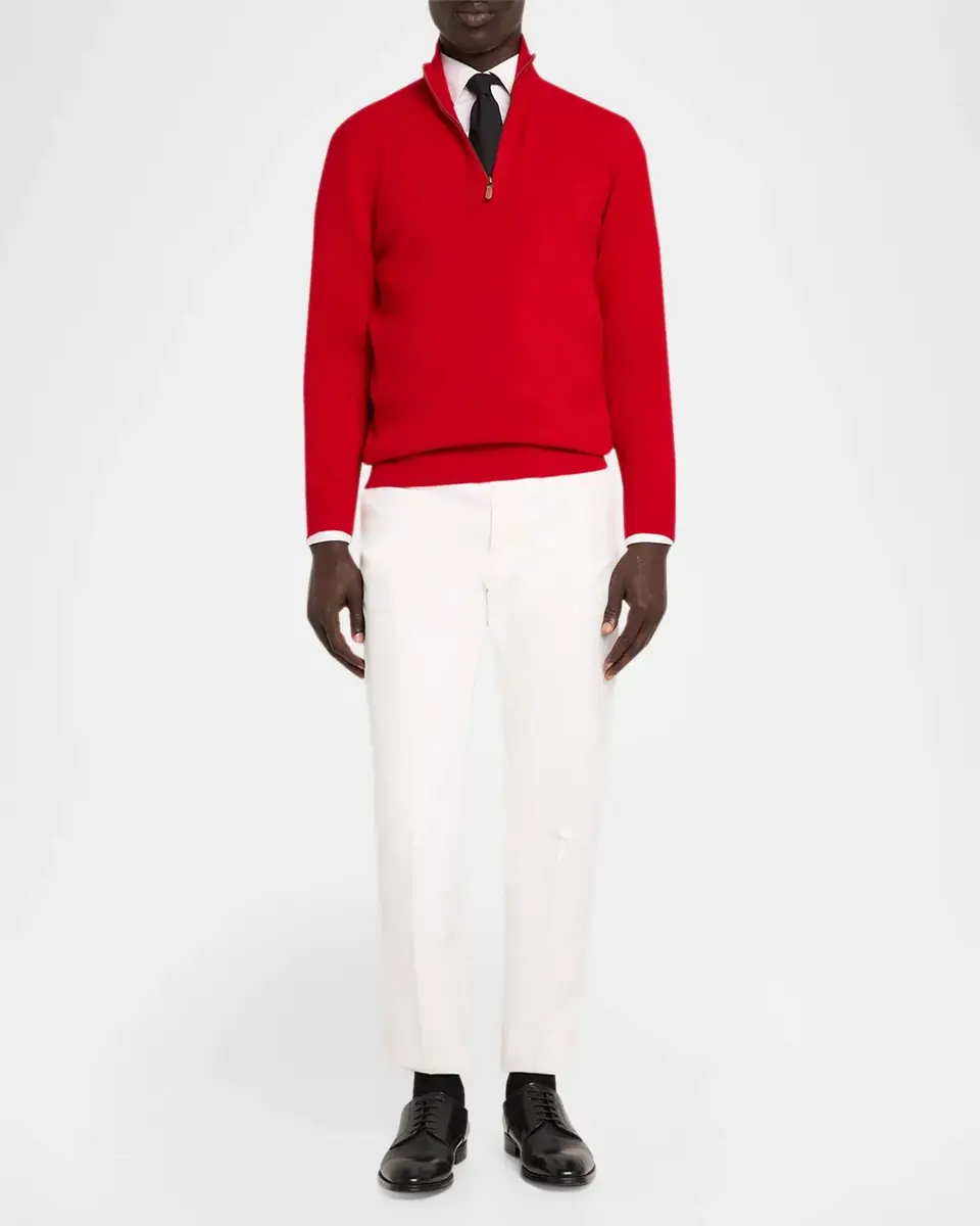 Polo Ralph Lauren Men's Cashmere Half-Zip Sweater | Thumbnail 2