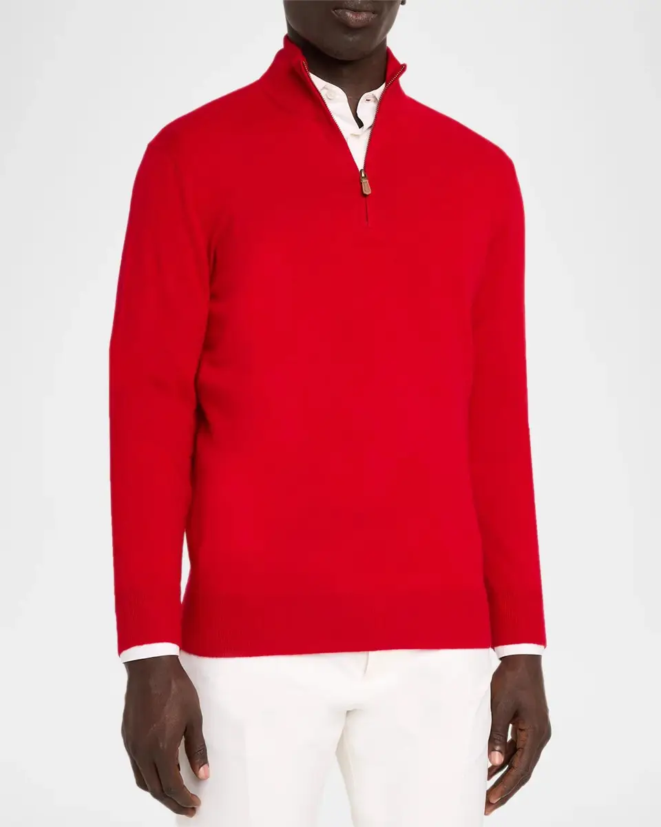 Polo Ralph Lauren Men's Cashmere Half-Zip Sweater | Thumbnail 4
