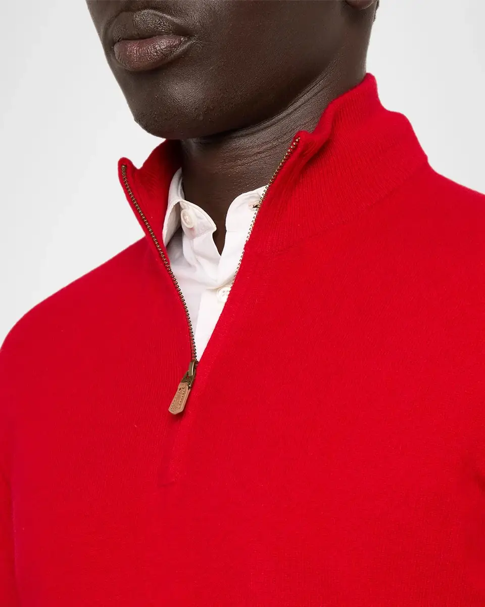 Polo Ralph Lauren Men's Cashmere Half-Zip Sweater | Thumbnail 5