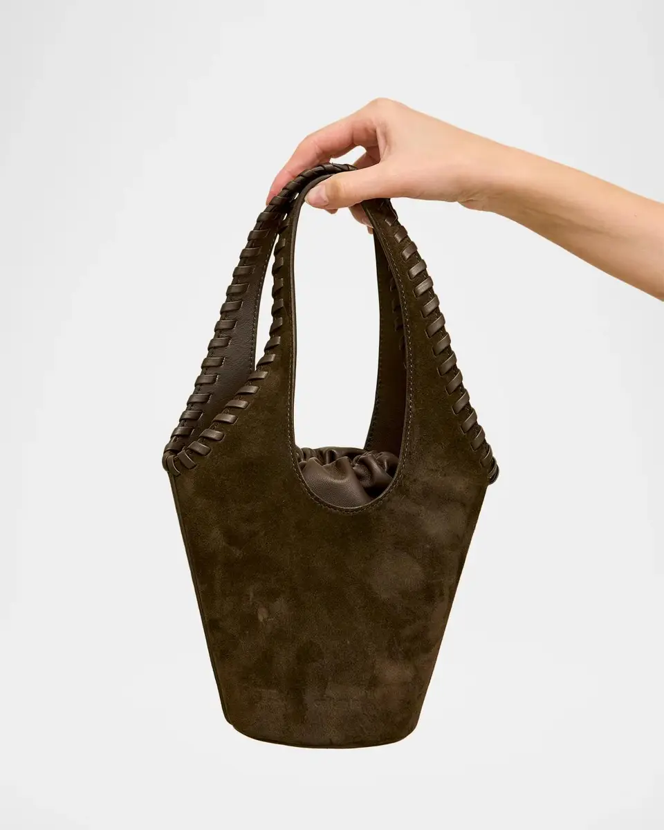 Cult Gaia Nova Suede Drawstring Top-Handle Bag | Thumbnail 2 Cult Gaia Nova Suede Drawstring Top-Handle Bag | Thumbnail 2