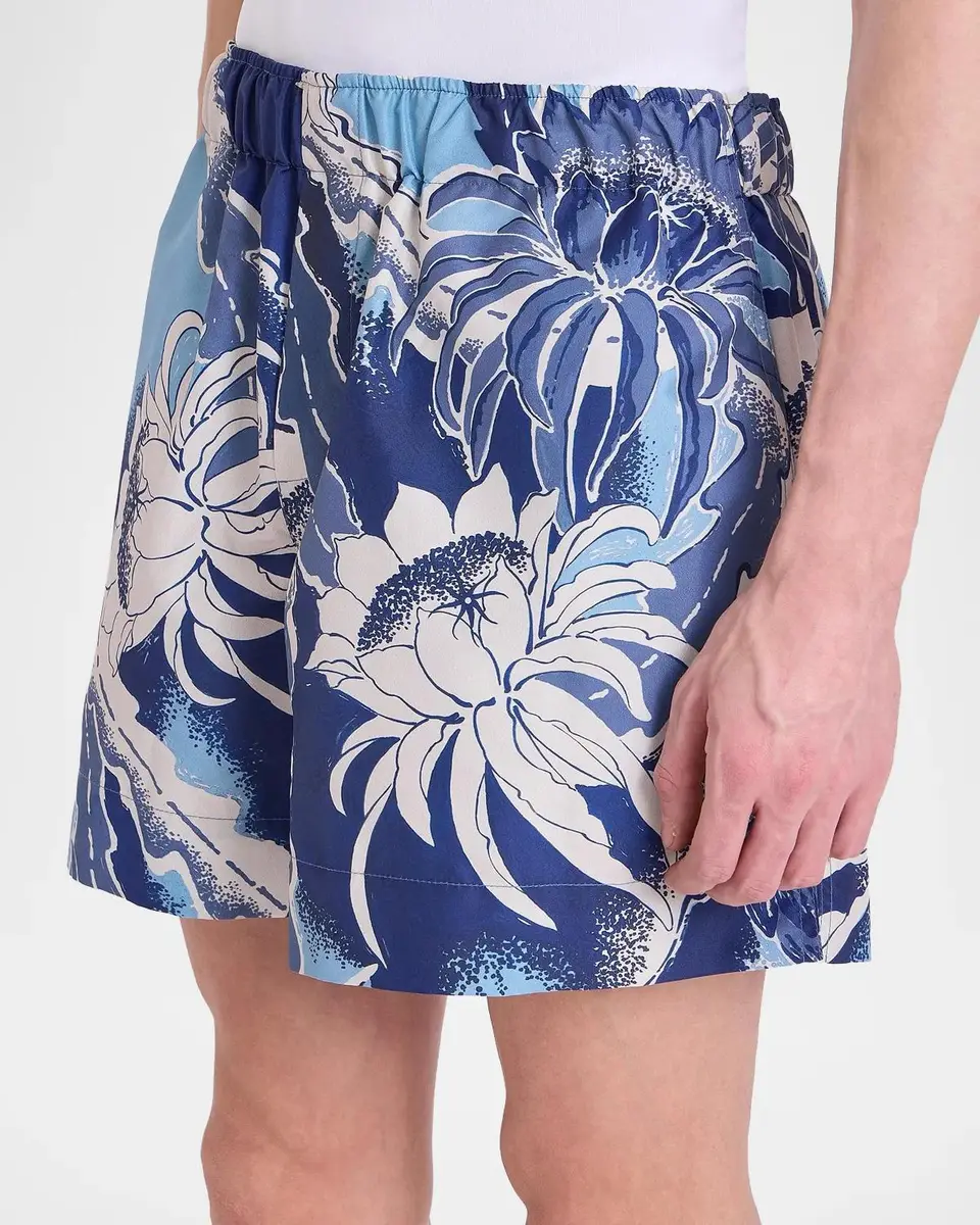 JW Anderson Hawaiian Print Swim Shorts | Thumbnail 5 JW Anderson Hawaiian Print Swim Shorts | Thumbnail 5