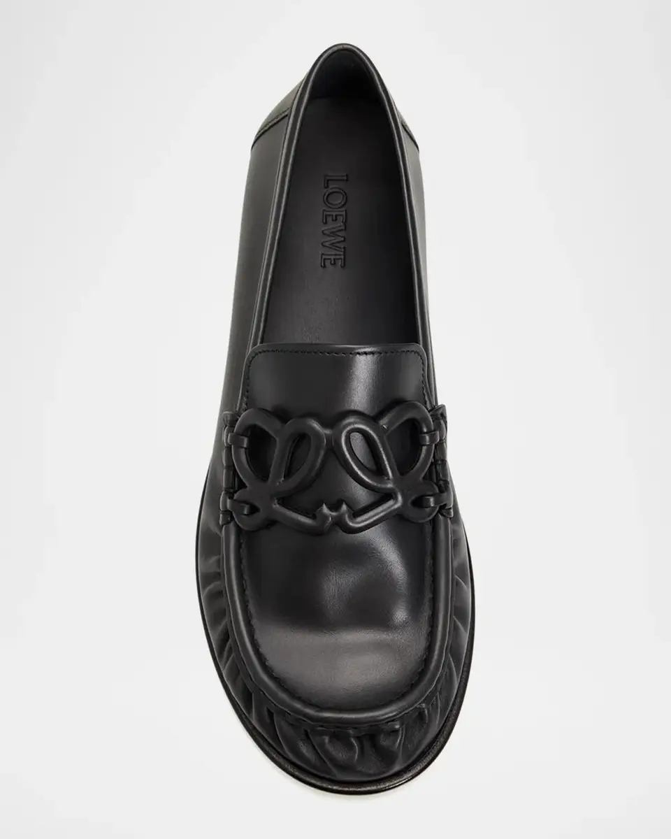 Loewe Double L Leather Loafers | Thumbnail 3 Loewe Double L Leather Loafers | Thumbnail 3