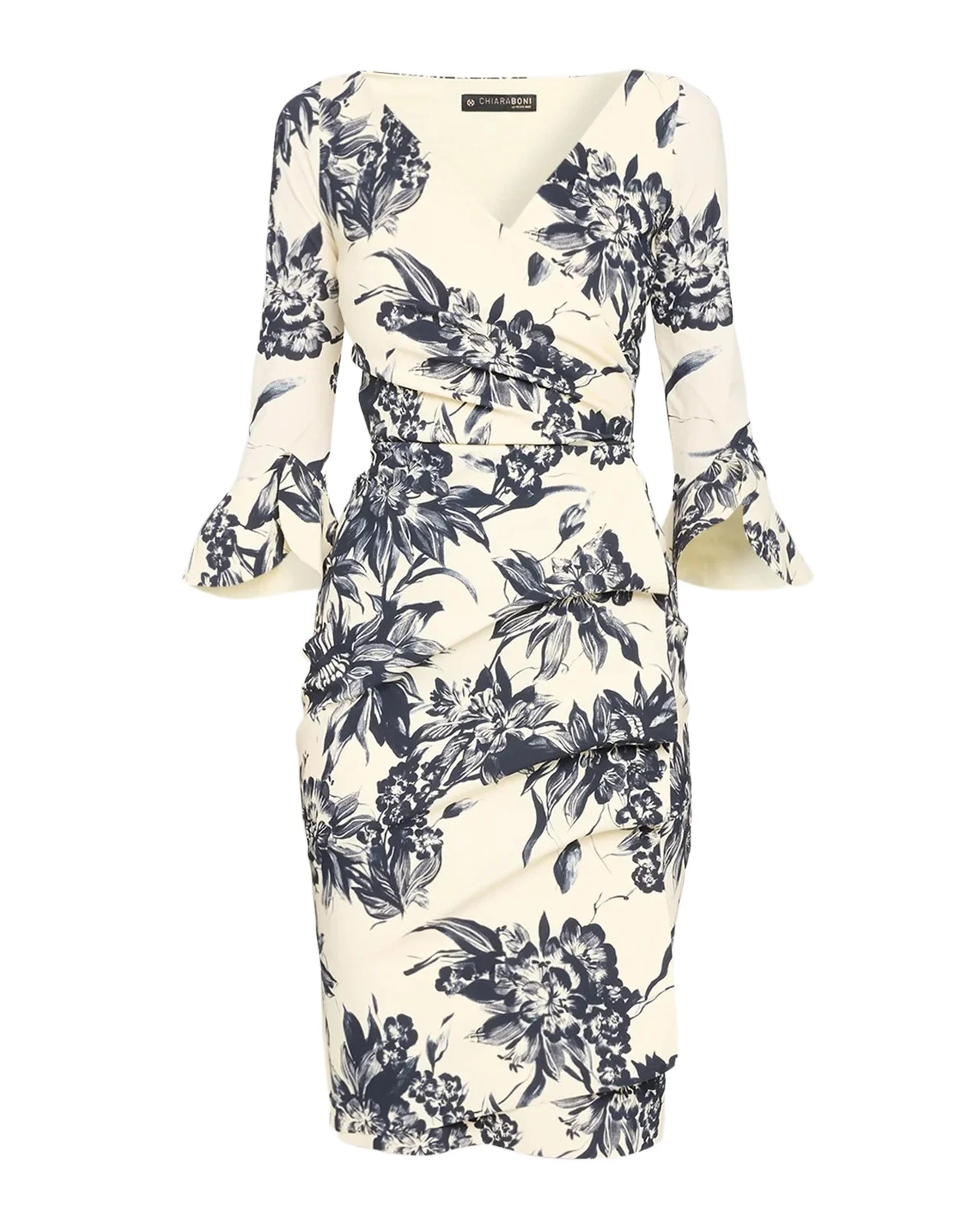 Chiara Boni La Petite Robe Triana Bodycon Floral-Print Dress