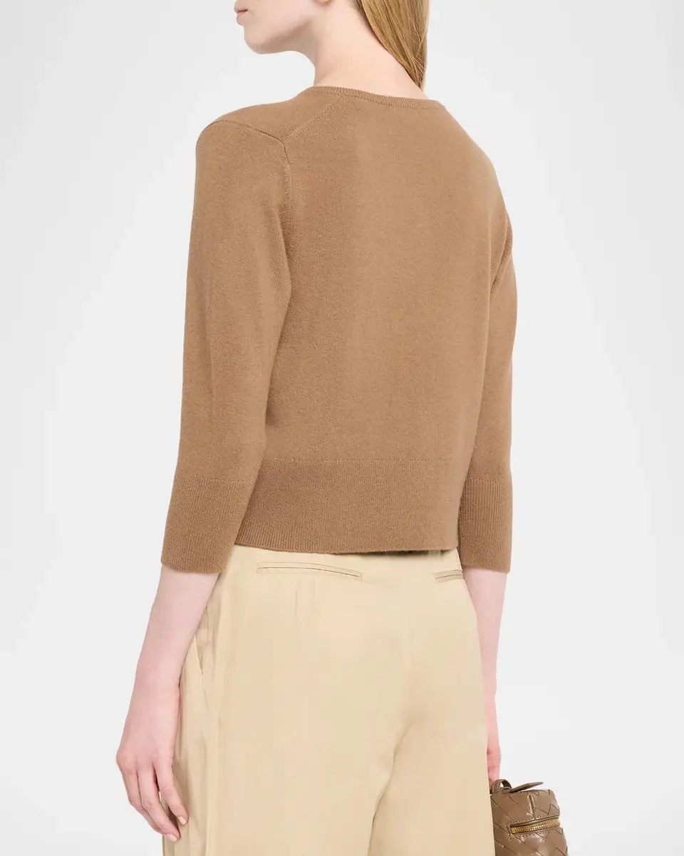 Vince Metal Button Wool-Cashmere Cardigan | Thumbnail 3 Vince Metal Button Wool-Cashmere Cardigan | Thumbnail 3