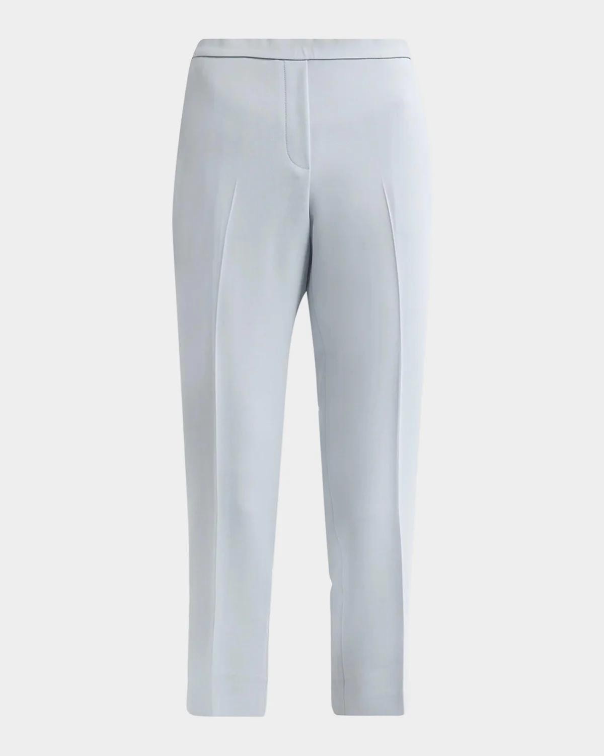 Theory Treeca Pull-On Essential Crepe Pants