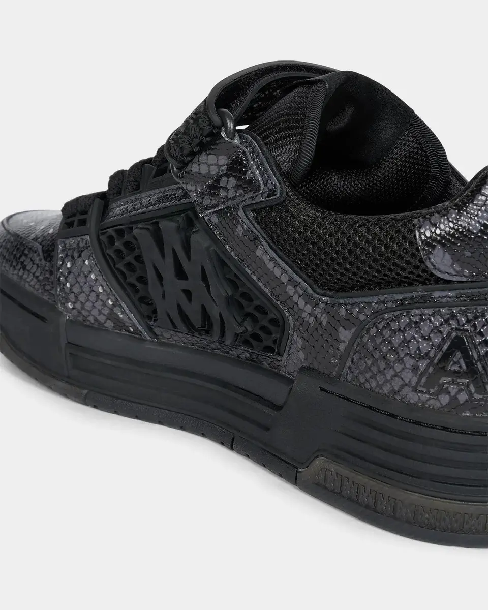 AMIRI Printed Python Skel Low-Top Sneakers | Thumbnail 3 AMIRI Printed Python Skel Low-Top Sneakers | Thumbnail 3