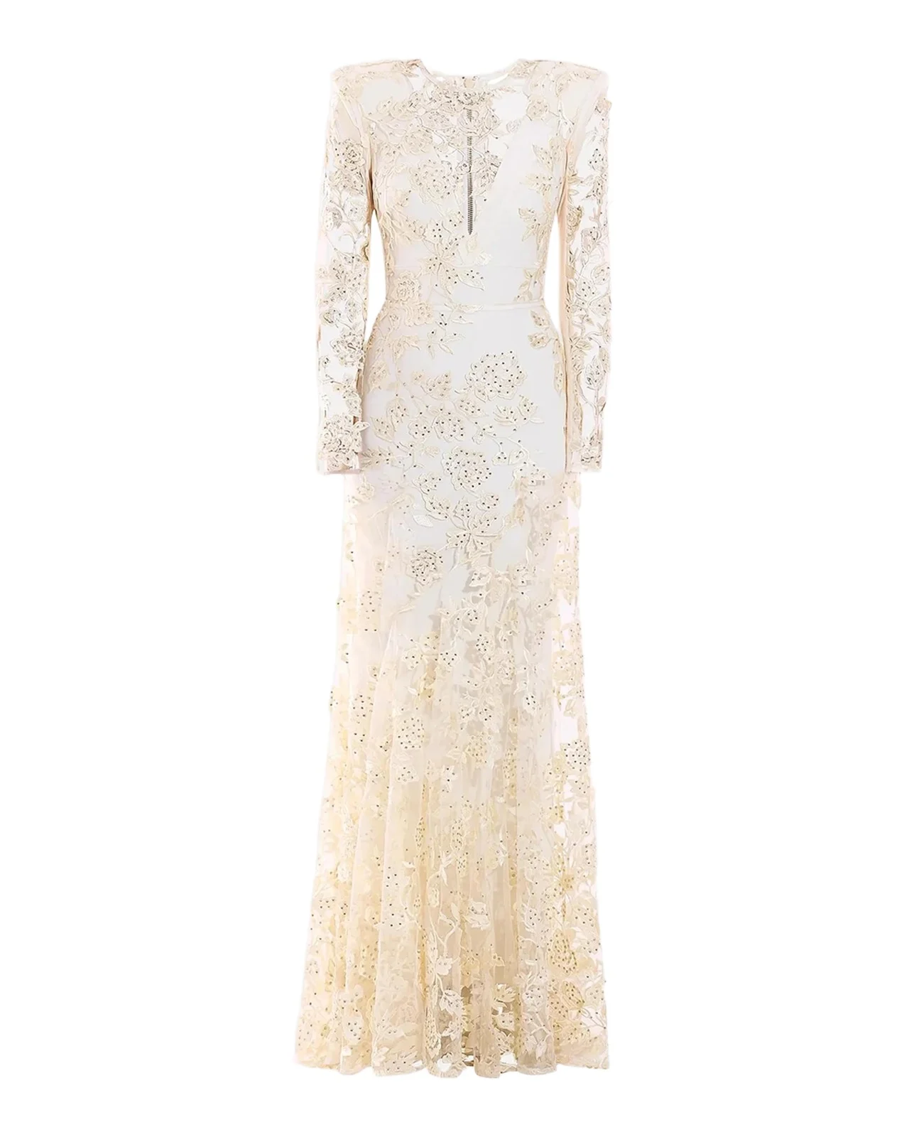 Poetry Remains Sequin-Embellished Mermaid Gown