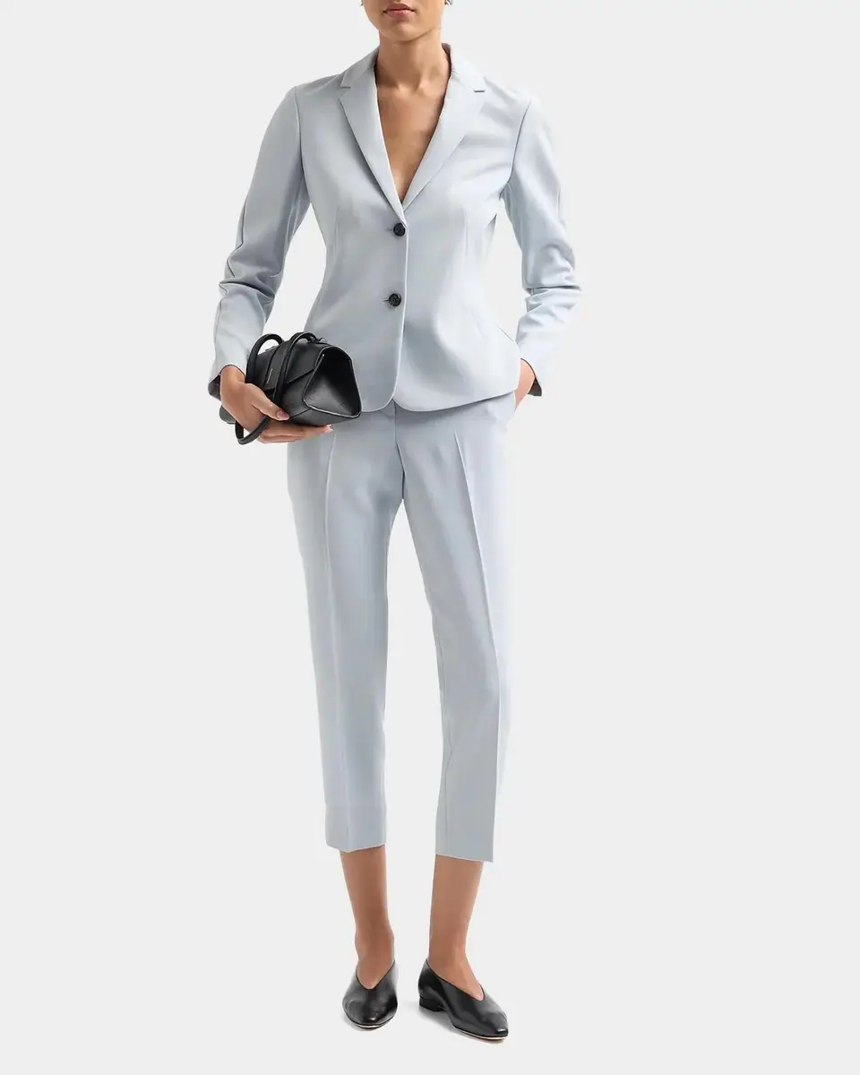 Theory Shaped Crêpe Blazer | Thumbnail 2 Theory Shaped Crêpe Blazer | Thumbnail 2
