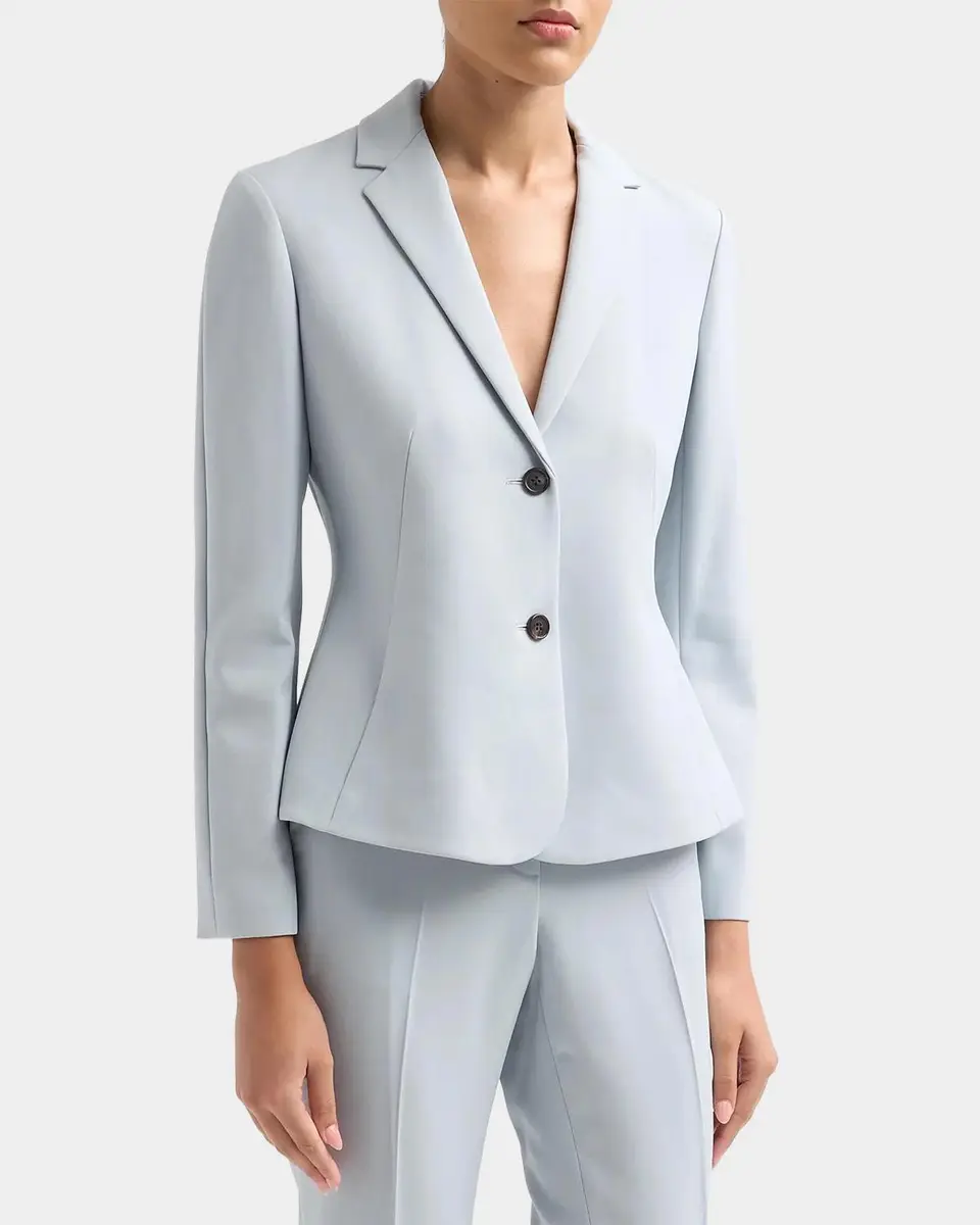 Theory Shaped Crêpe Blazer | Thumbnail 4 Theory Shaped Crêpe Blazer | Thumbnail 4
