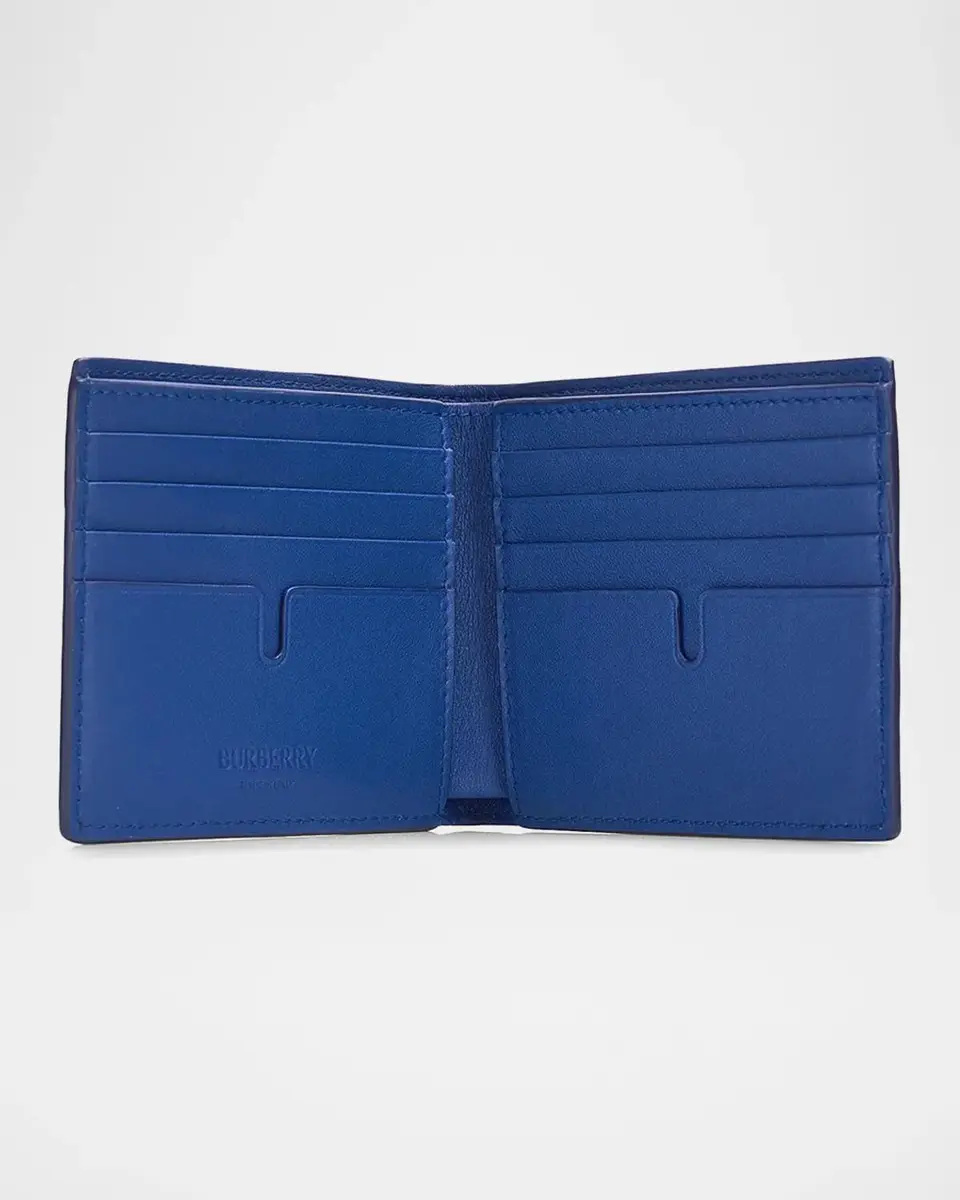 Burberry Men's City Check Bifold Wallet | Thumbnail 4 Burberry Men's City Check Bifold Wallet | Thumbnail 4