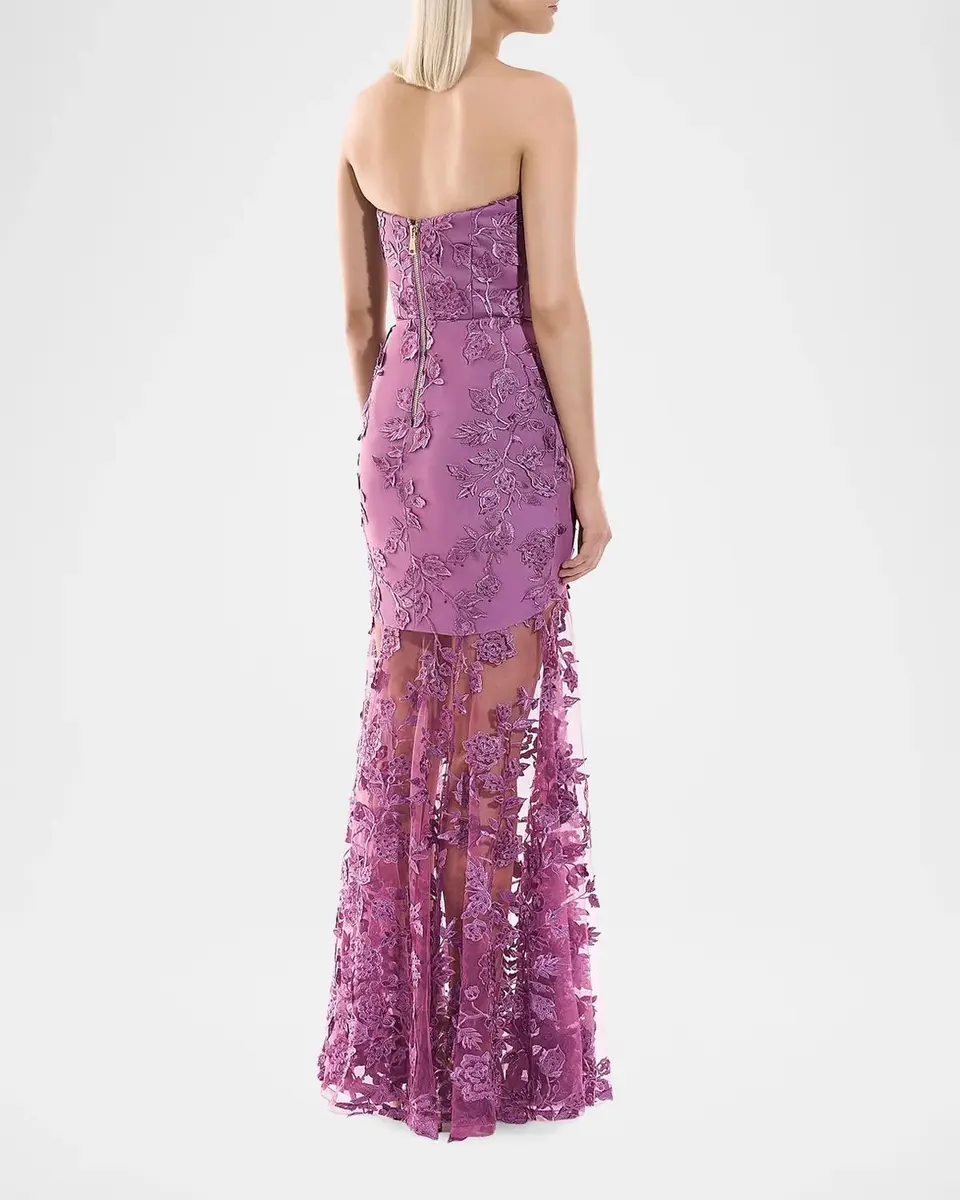 Zhivago The Voice Returns Lace Gown | Thumbnail 3