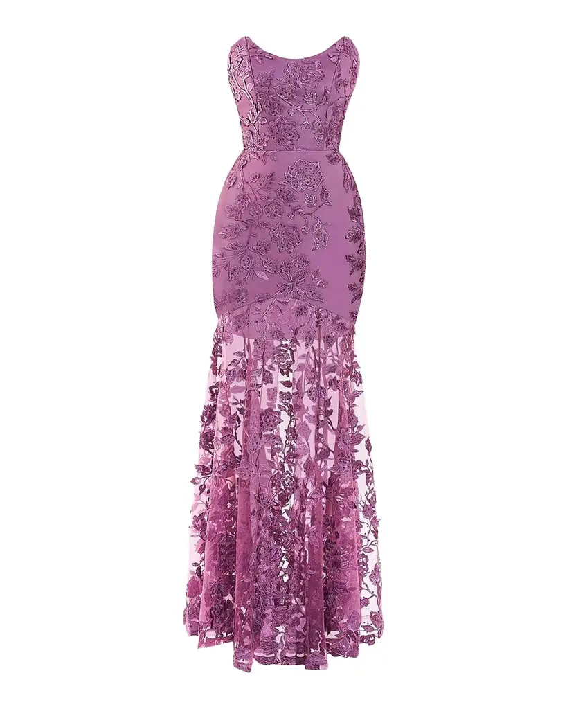 The Voice Returns Lace Gown The Voice Returns Lace Gown