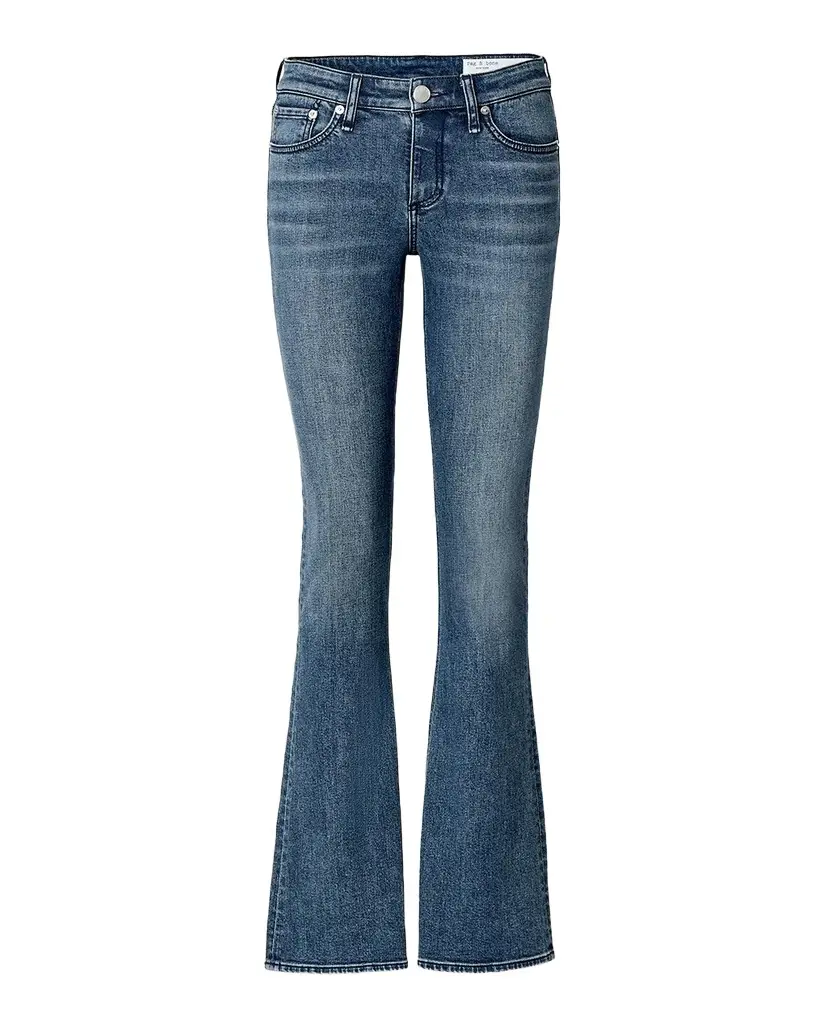 Kinsley Low-Rise Bootcut Jeans