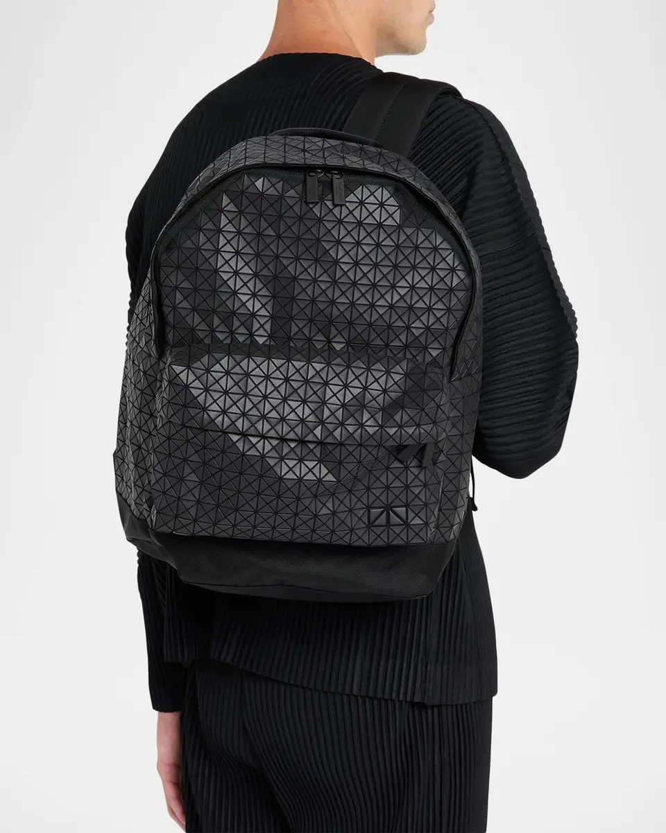Bao Bao Issey Miyake Men's Daypack Geometric Cotton Backpack | Thumbnail 2
