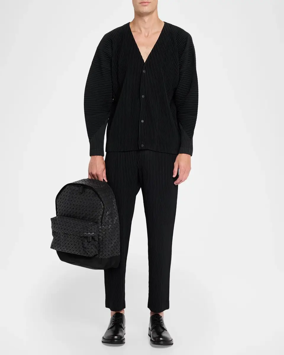 Bao Bao Issey Miyake Men's Daypack Geometric Cotton Backpack | Thumbnail 5