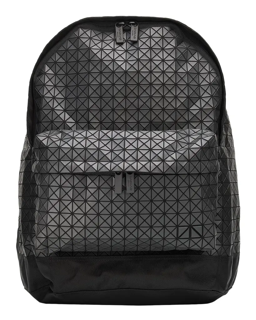 Bao Bao Issey Miyake Men's Daypack Geometric Cotton Backpack