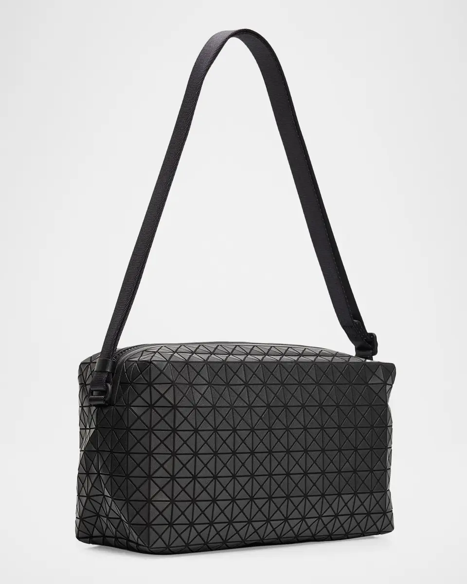 Bao Bao Issey Miyake Men's Geometric Cotton Shoulder Bag | Thumbnail 3 Bao Bao Issey Miyake Men's Geometric Cotton Shoulder Bag | Thumbnail 3