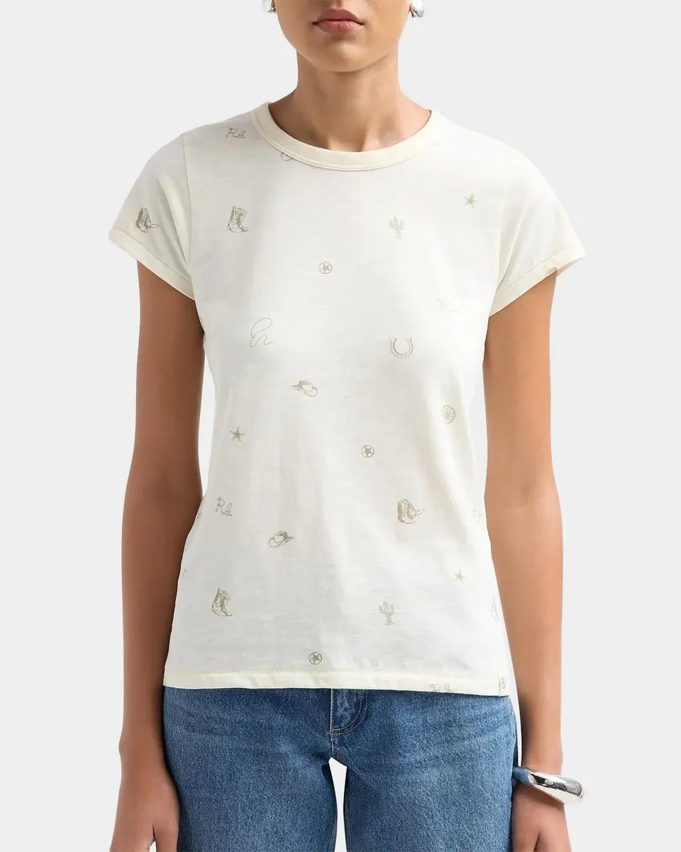 rag & bone All Over Rodeo T-Shirt | Thumbnail 4 rag & bone All Over Rodeo T-Shirt | Thumbnail 4