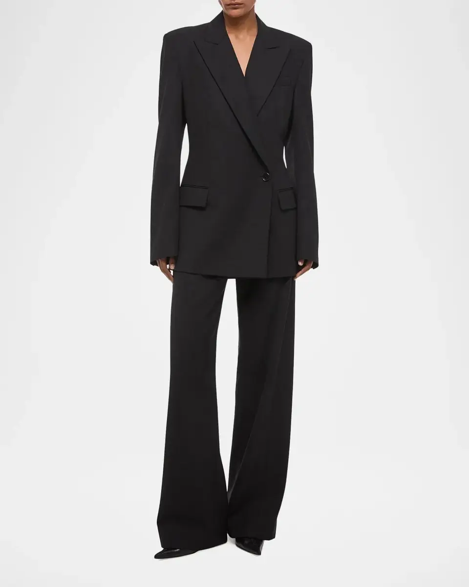 Helmut Lang Wool Gabardine Blazer | Thumbnail 2 Helmut Lang Wool Gabardine Blazer | Thumbnail 2