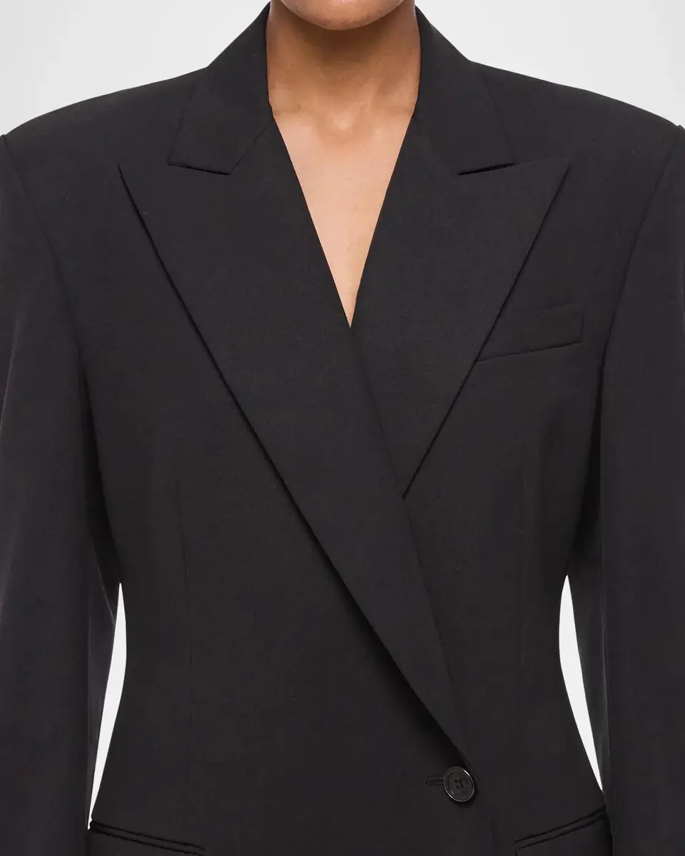 Helmut Lang Wool Gabardine Blazer | Thumbnail 4 Helmut Lang Wool Gabardine Blazer | Thumbnail 4