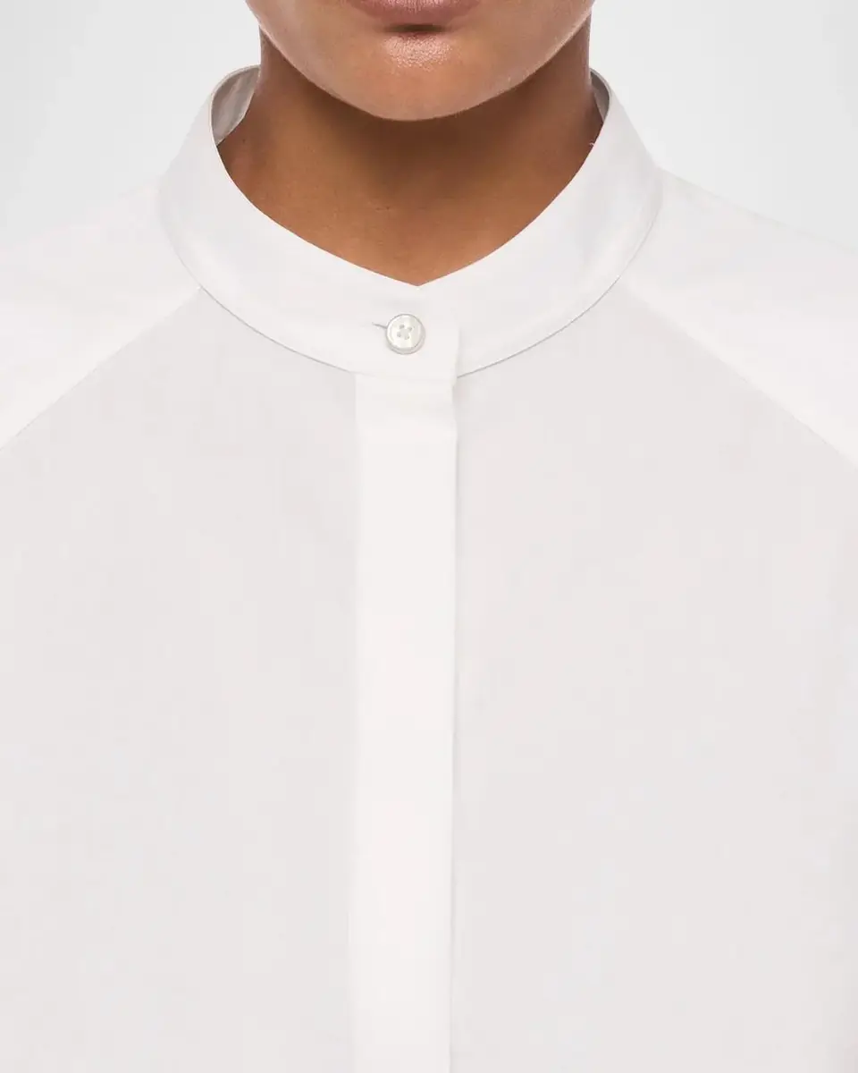 Helmut Lang Cotton Poplin Saddle Shirt | Thumbnail 5 Helmut Lang Cotton Poplin Saddle Shirt | Thumbnail 5