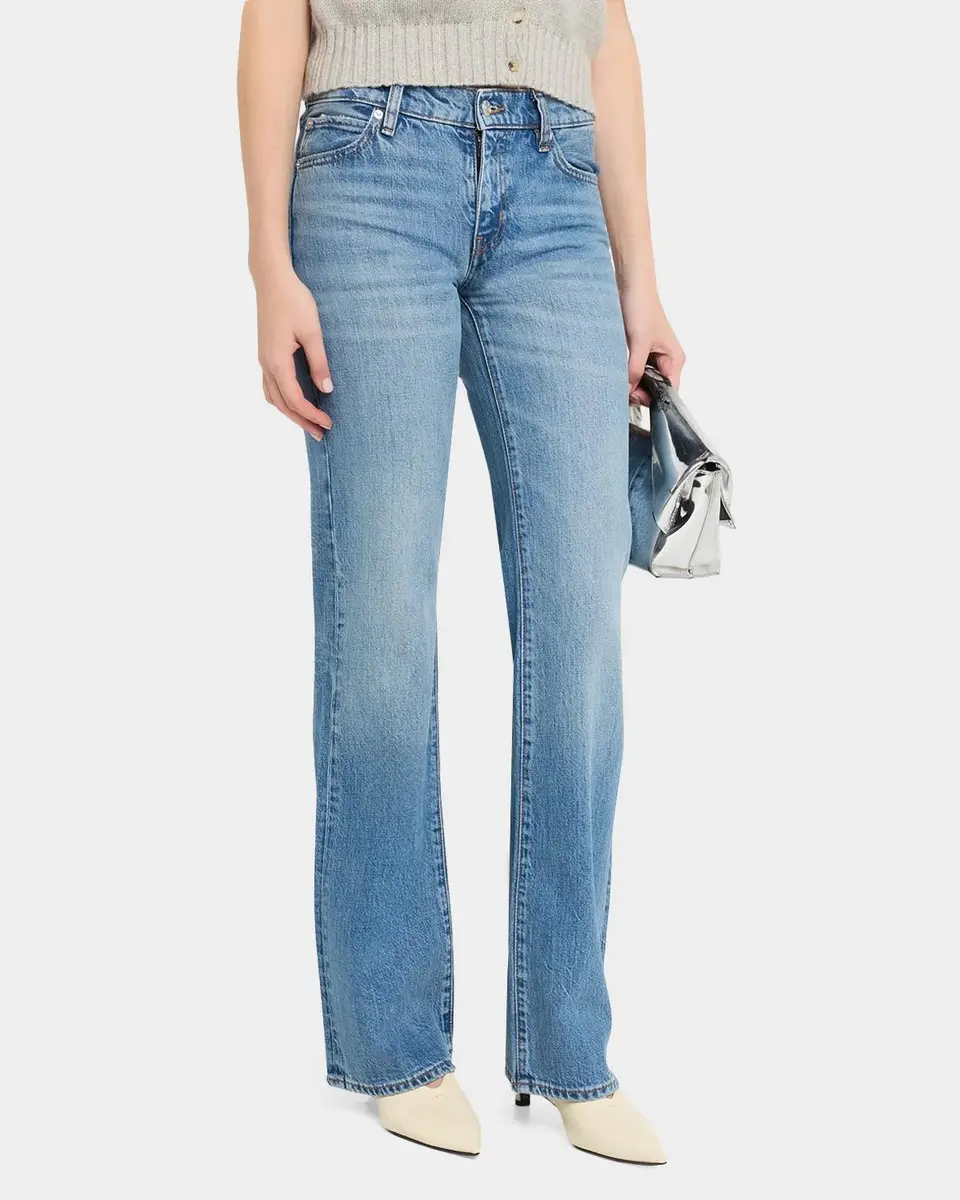 Frame The Off Duty Rodeo Mid-Rise Jeans | Thumbnail 4 Frame The Off Duty Rodeo Mid-Rise Jeans | Thumbnail 4