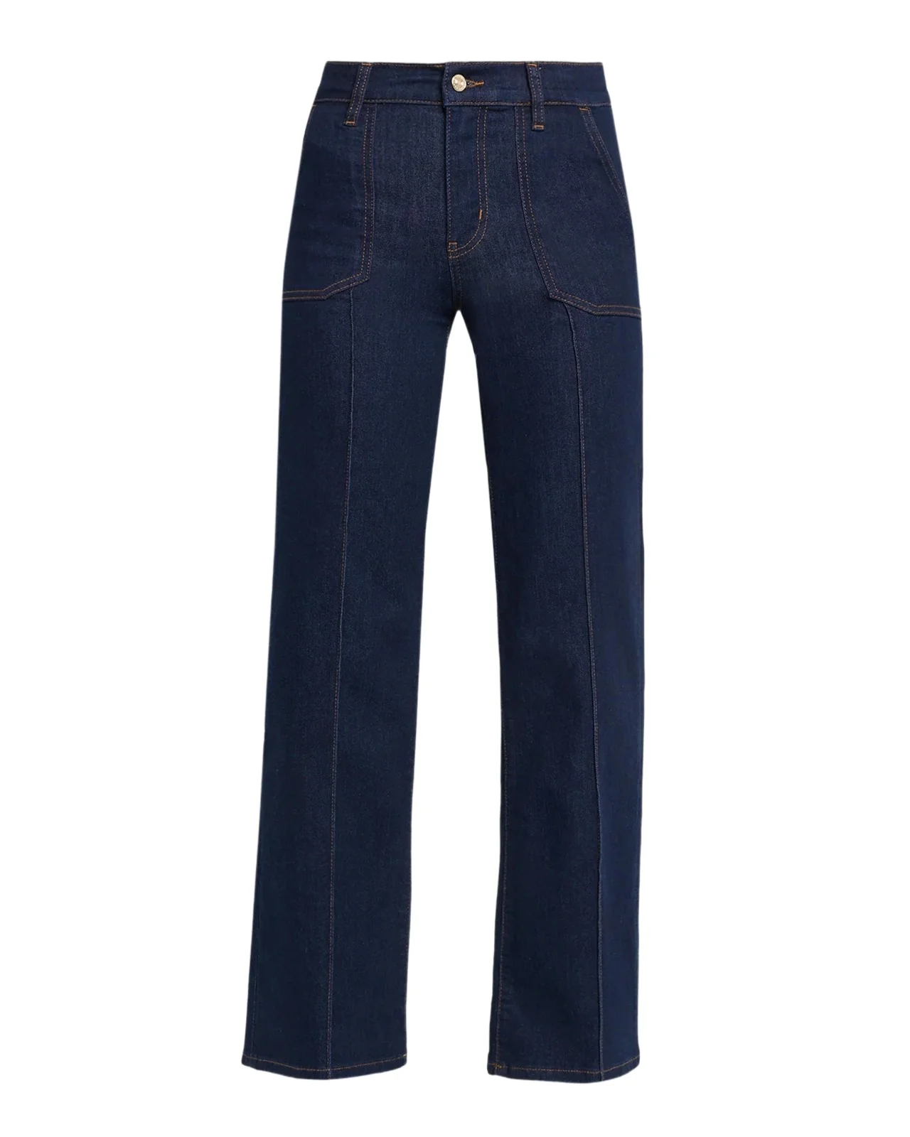 Frame Le Slim Palazzo Pintuck Wide-Leg Pants