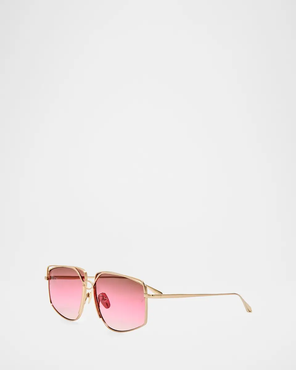 Linda Farrow Miranda 60MM Oversized Sunglasses | Thumbnail 3 Linda Farrow Miranda 60MM Oversized Sunglasses | Thumbnail 3