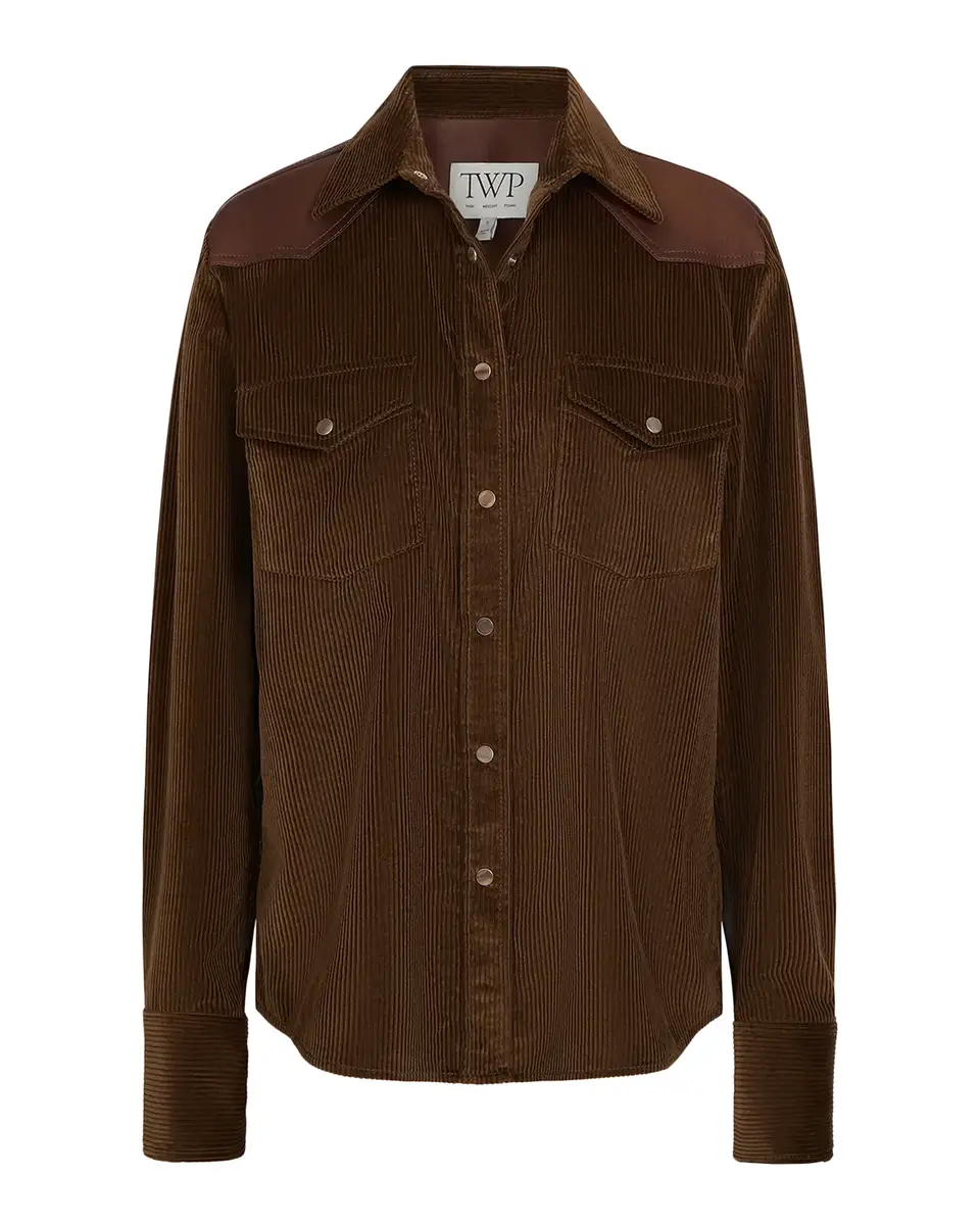 TWP Cowboy Take Me Away Corduroy Shirt | Thumbnail 2 TWP Cowboy Take Me Away Corduroy Shirt | Thumbnail 2