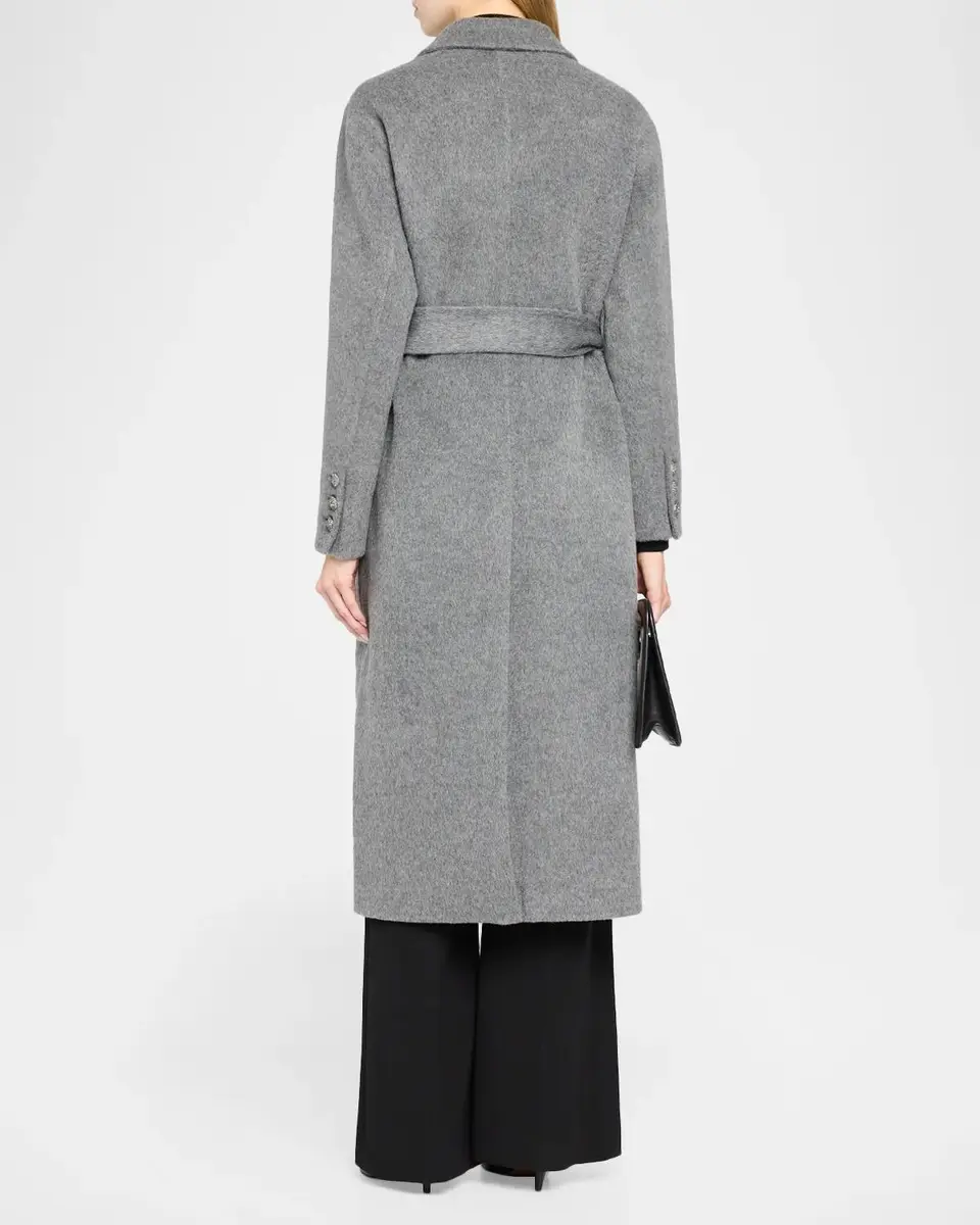Kobi Halperin Sydni Rhinestone Fringe Wool-Silk Coat | Thumbnail 3 Kobi Halperin Sydni Rhinestone Fringe Wool-Silk Coat | Thumbnail 3