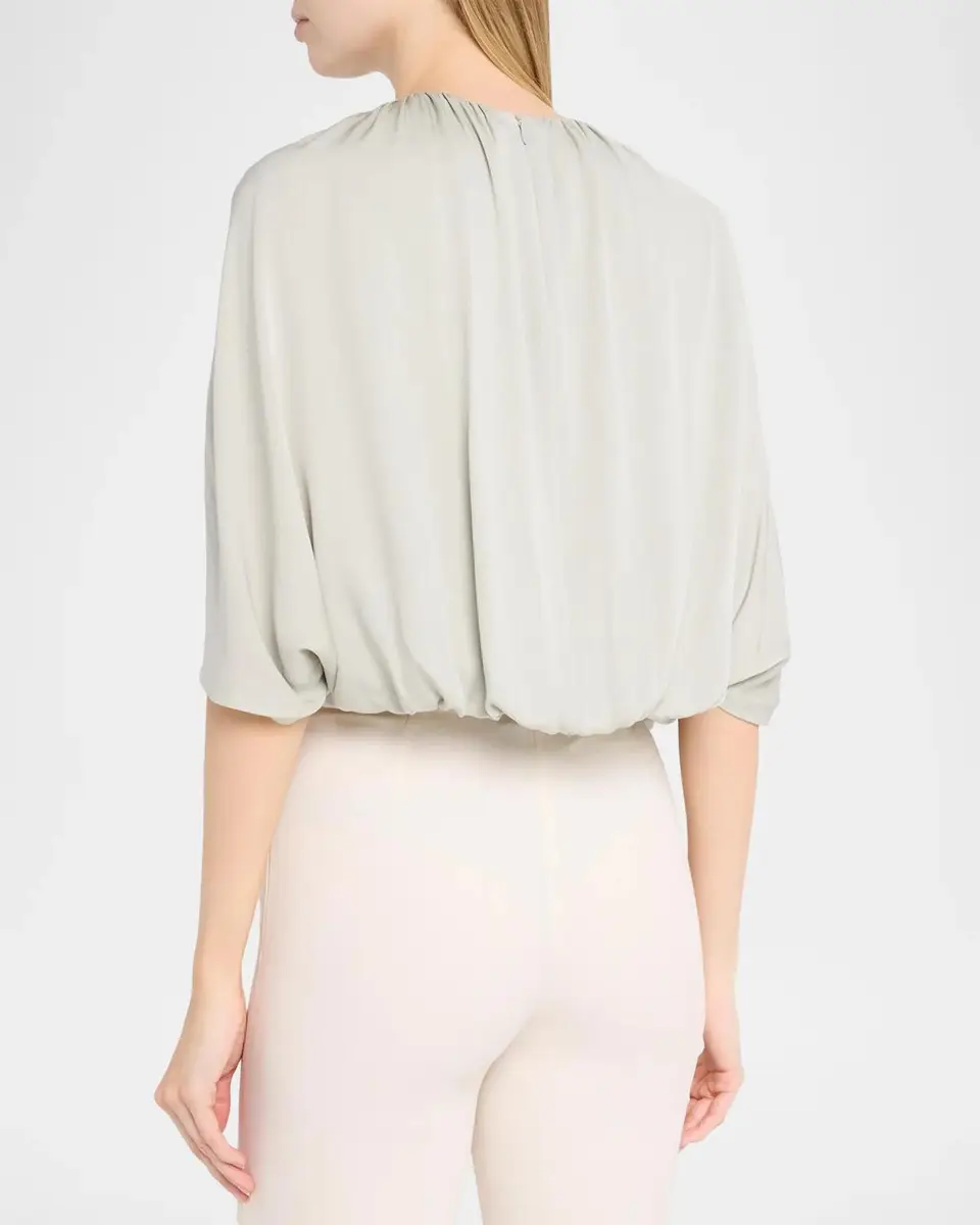 Vince Gathered Cape Bubble Top | Thumbnail 3