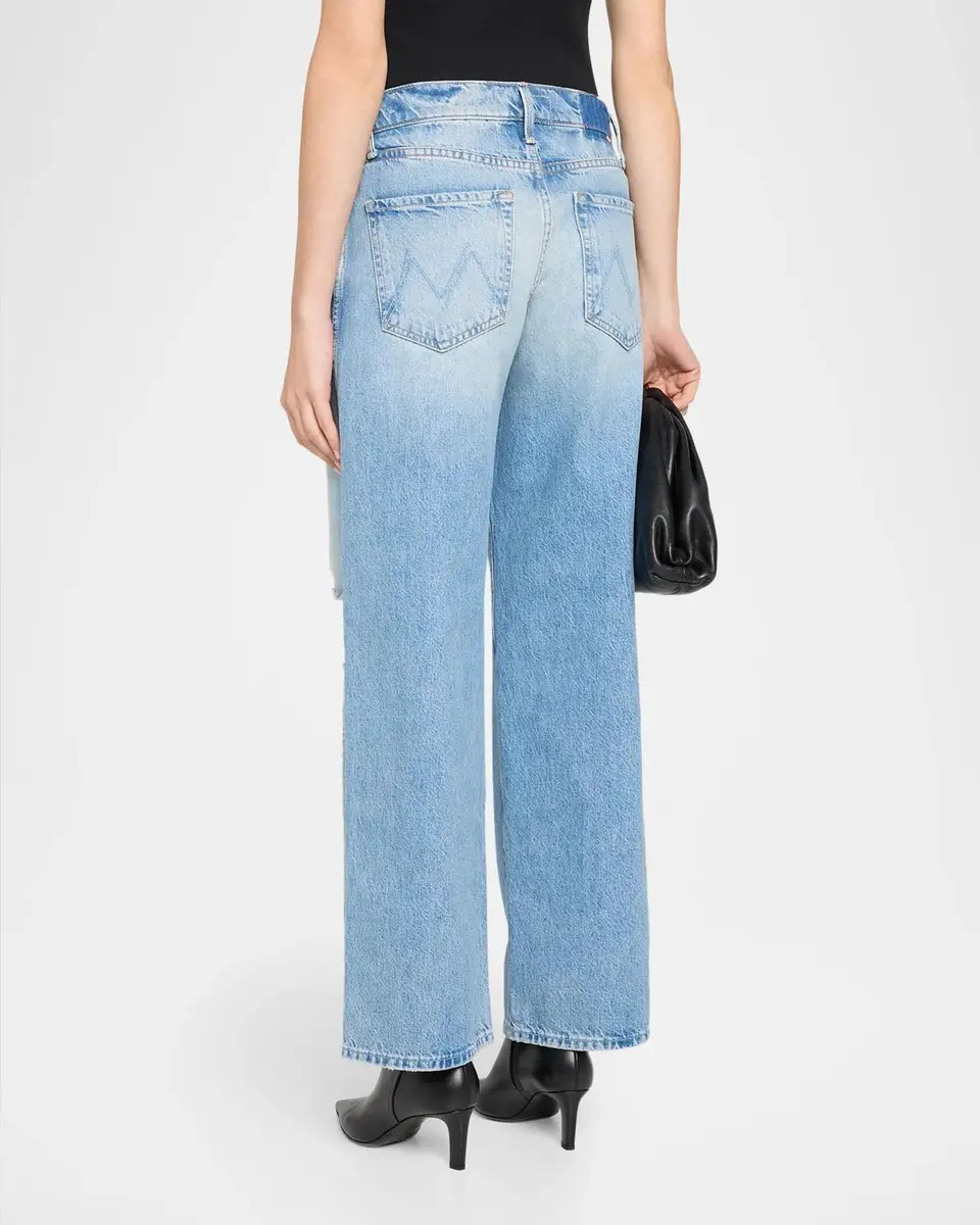 Mother The Down Low Delinquent Wide-Leg Jeans | Thumbnail 3 Mother The Down Low Delinquent Wide-Leg Jeans | Thumbnail 3