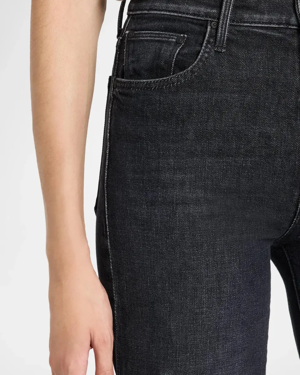 Mother The Rambler Zip Sneak Straight-Leg Jeans | Thumbnail 5 Mother The Rambler Zip Sneak Straight-Leg Jeans | Thumbnail 5