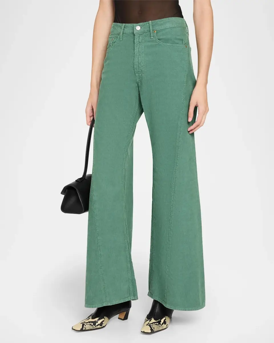 Mother The Lemon Twist Wide-Leg Pants | Thumbnail 4 Mother The Lemon Twist Wide-Leg Pants | Thumbnail 4