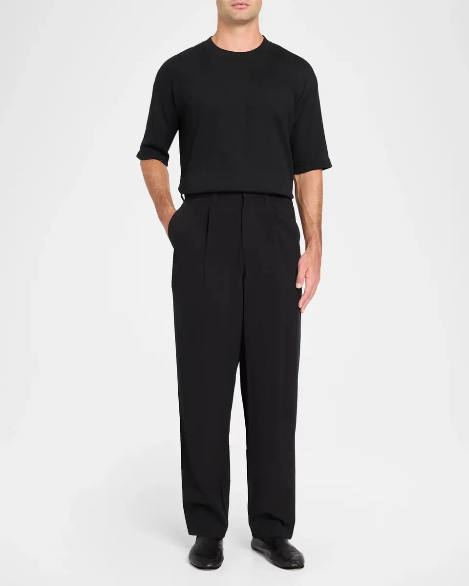 IM MEN Men's Comfort Pleated Trousers | Thumbnail 2