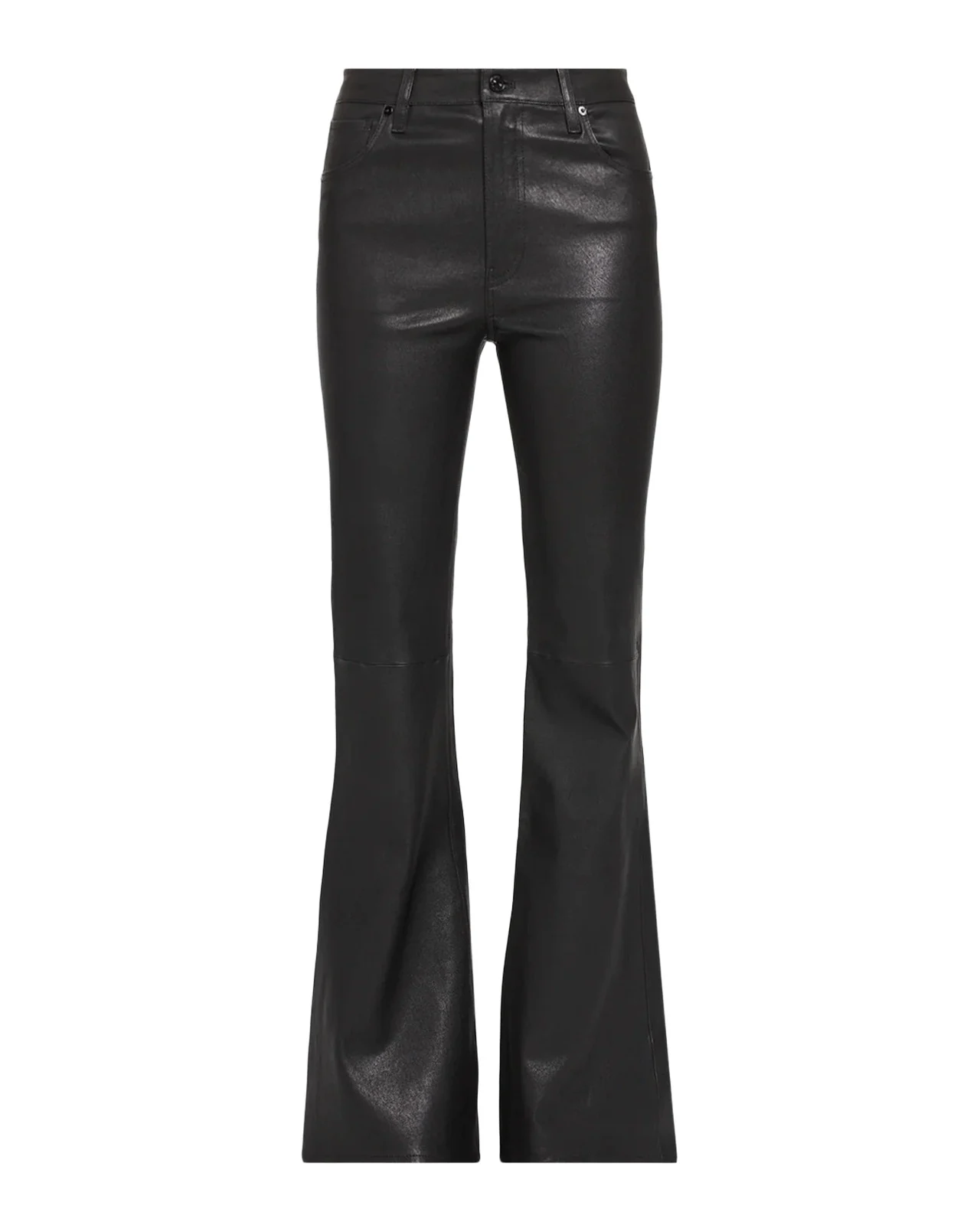 Leather Flared Pants