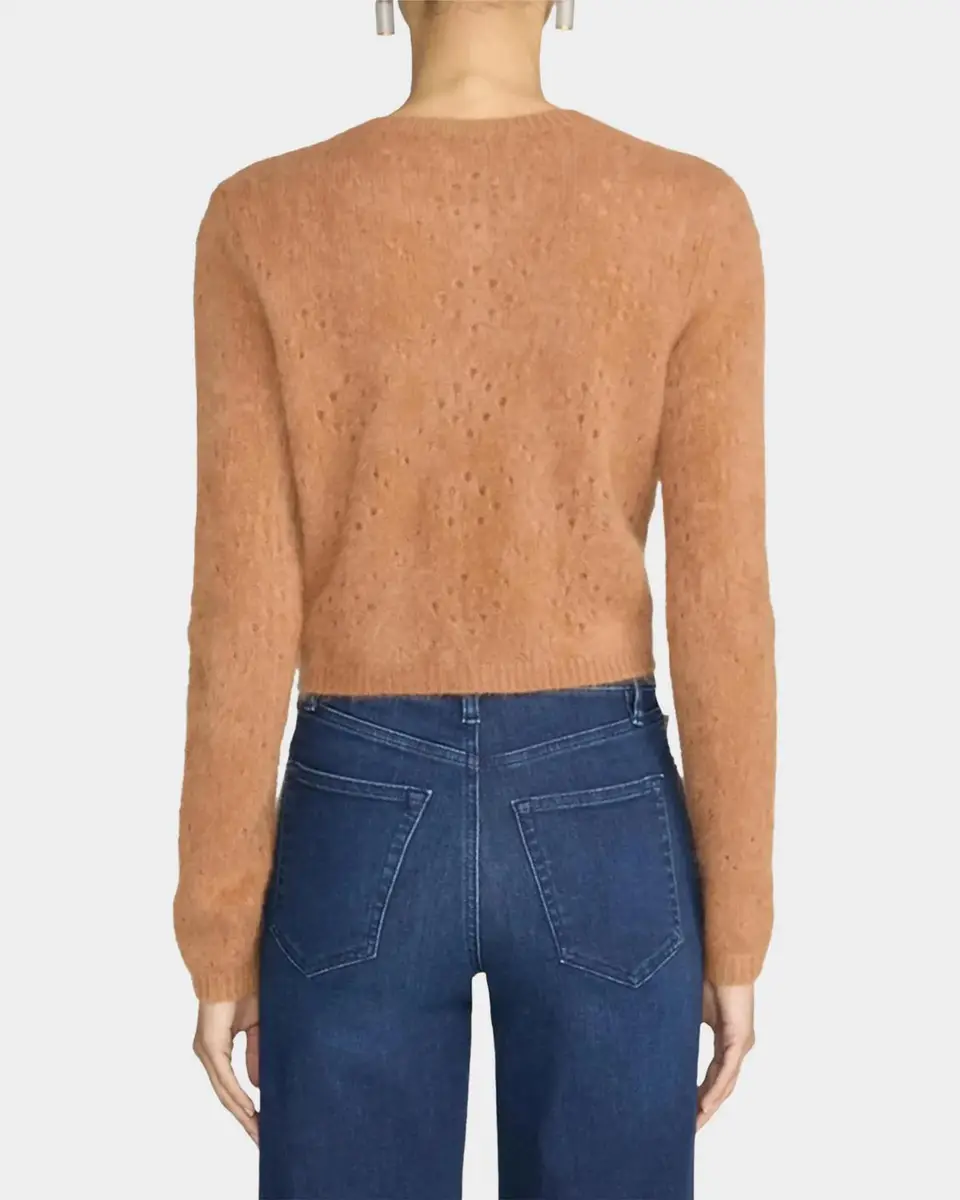 Frame The Cashmere Airy Teddy Cardigan | Thumbnail 3 Frame The Cashmere Airy Teddy Cardigan | Thumbnail 3