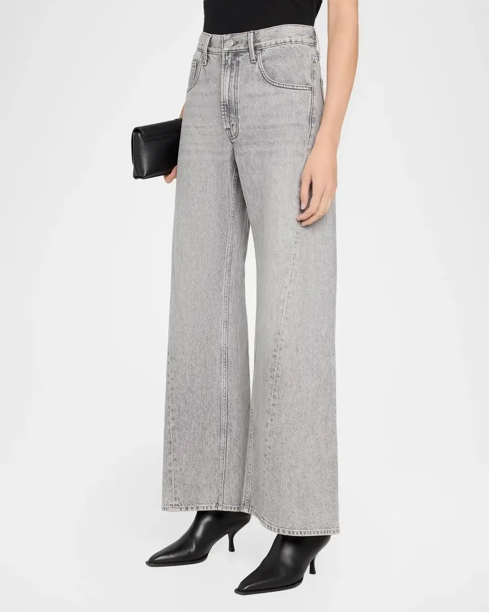 Mother The Lemon Twist Wide-Leg Jeans | Thumbnail 4 Mother The Lemon Twist Wide-Leg Jeans | Thumbnail 4