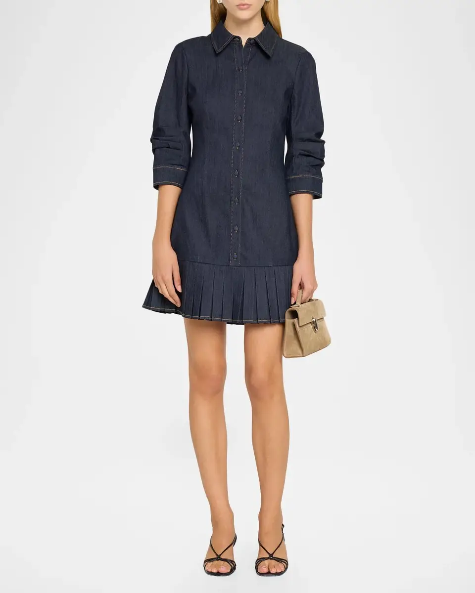 Cinq à Sept Lucilla Indigo Denim Dress | Thumbnail 2