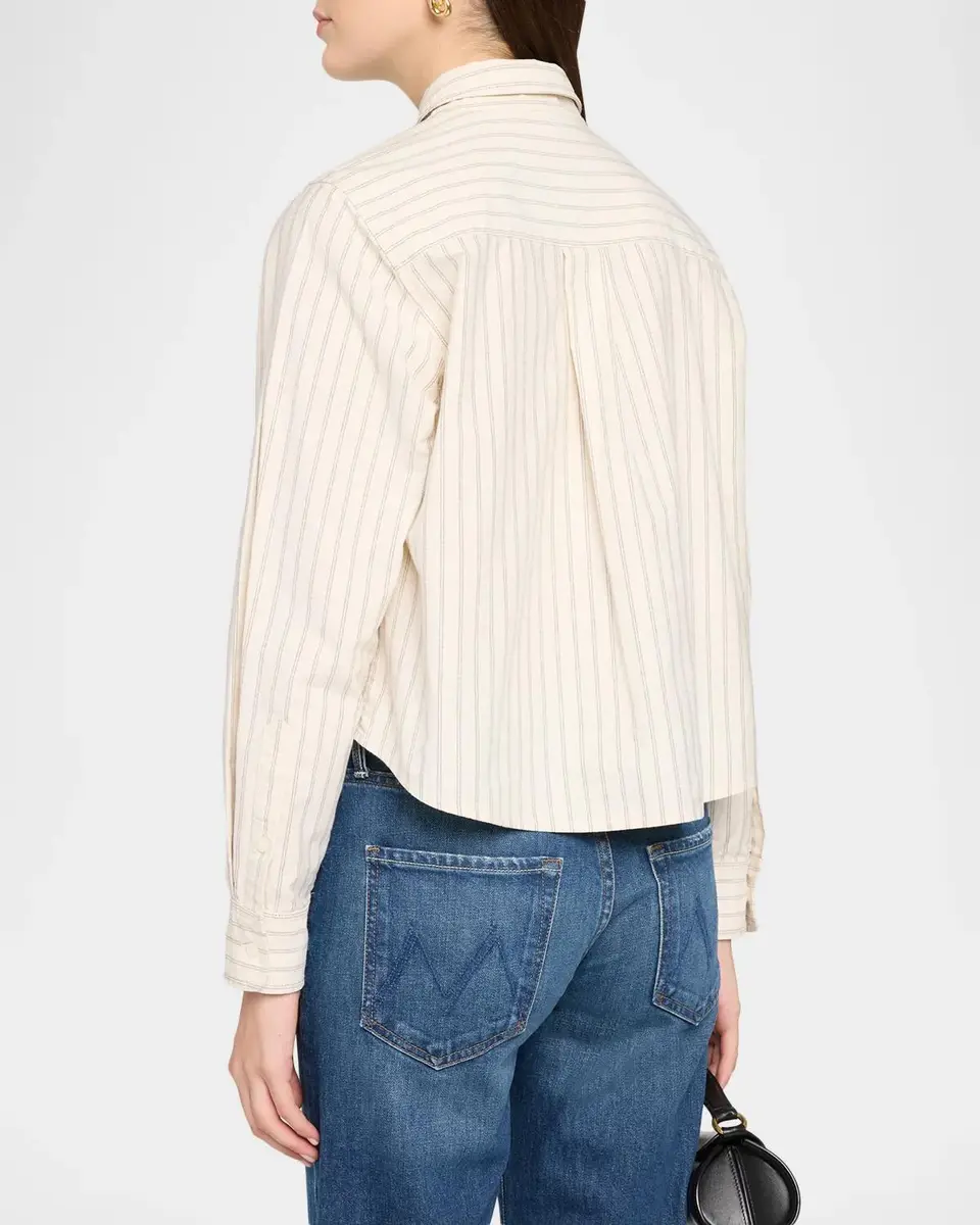 Mother The Cropped Bestie Shirt | Thumbnail 3