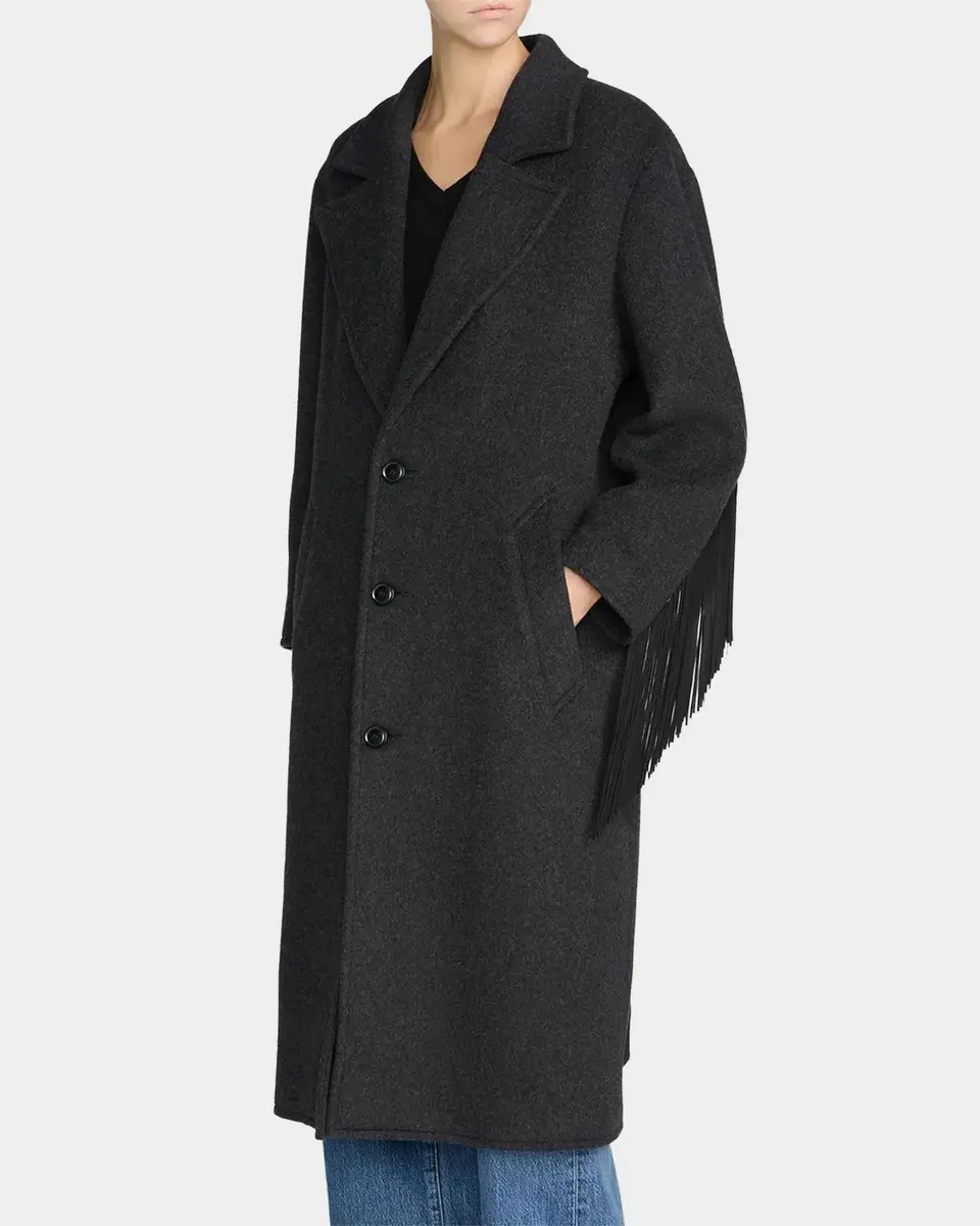 Frame The Rodea Wool-Blend Coat | Thumbnail 4 Frame The Rodea Wool-Blend Coat | Thumbnail 4
