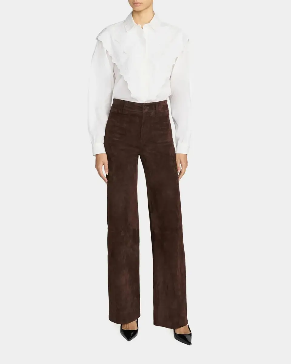 Frame The Poplin Equestrian Shirt | Thumbnail 2 Frame The Poplin Equestrian Shirt | Thumbnail 2