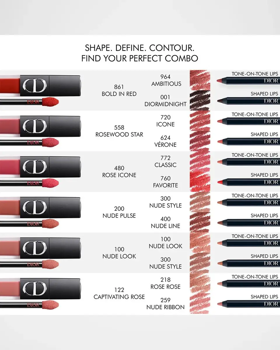 Dior Rouge On Stage Ink Blur Matte Liquid Lipstick | Thumbnail 5 Dior Rouge On Stage Ink Blur Matte Liquid Lipstick | Thumbnail 5