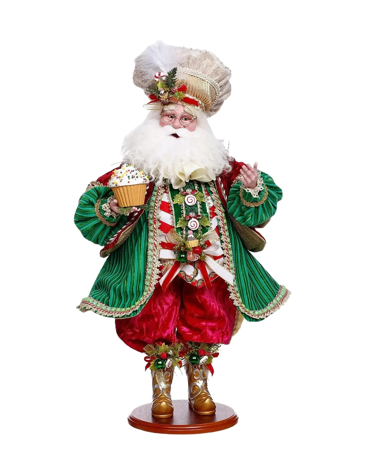 Mark Roberts Cupcake Santa Figure