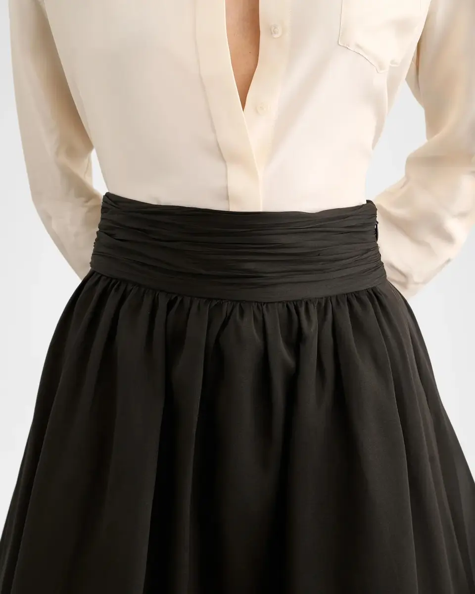 Toccin Amber Tiered Sheer Silk Midi Skirt | Thumbnail 7 Toccin Amber Tiered Sheer Silk Midi Skirt | Thumbnail 7