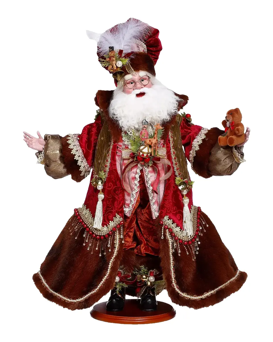 Mark Roberts Teddy Bear & Toys Santa Figurine | Thumbnail 2 Mark Roberts Teddy Bear & Toys Santa Figurine | Thumbnail 2